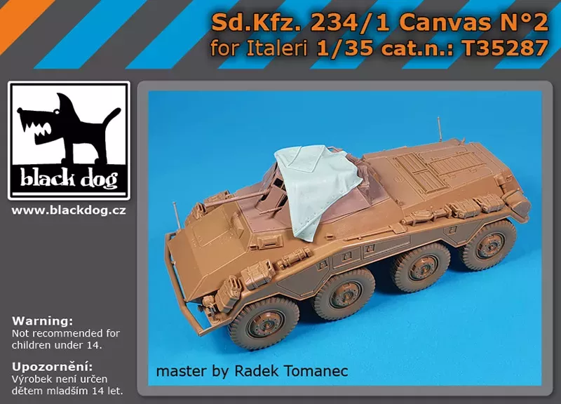 1:35 Sd.Kfz. 234/1 Canvas N°2
