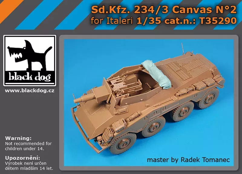 1:35 Sd.Kfz. 234/3 Canvas N°2