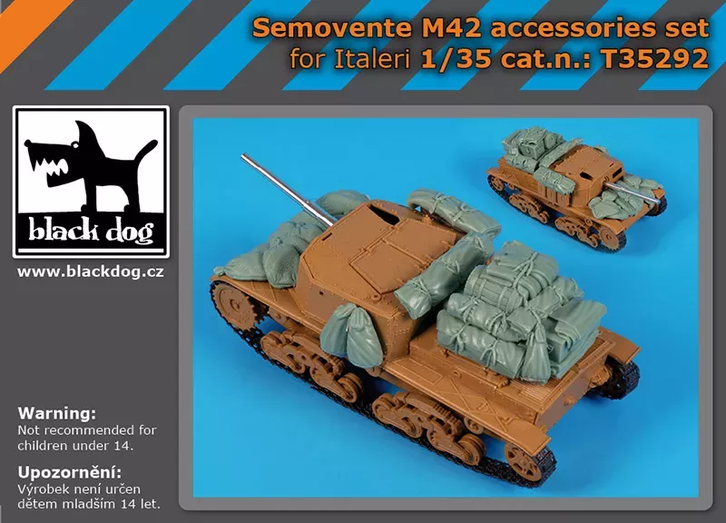1:35 Semovente M42 accessories set