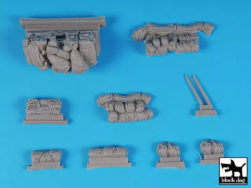 1:35 Half track M 21 accessories set N°2