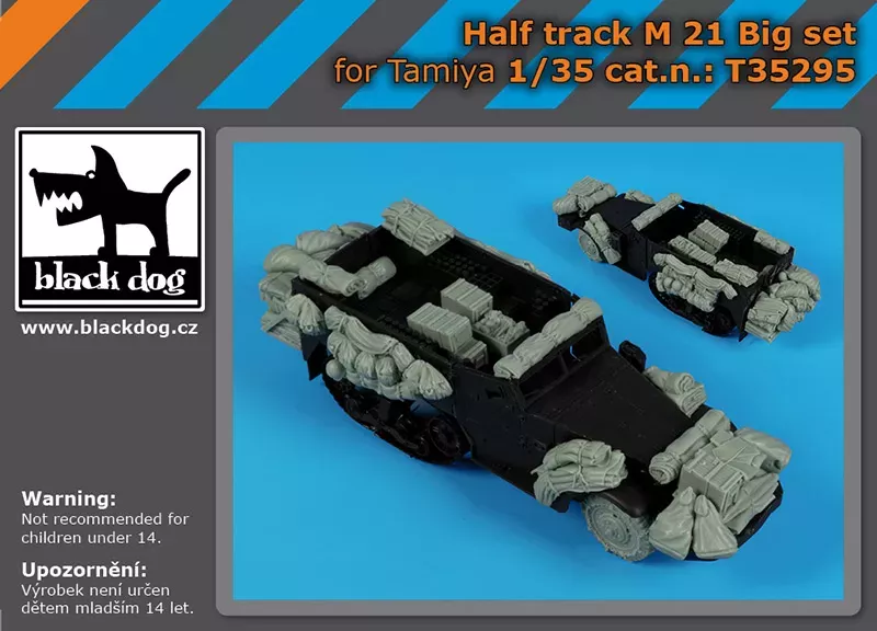1:35 Half track M 21 Big set