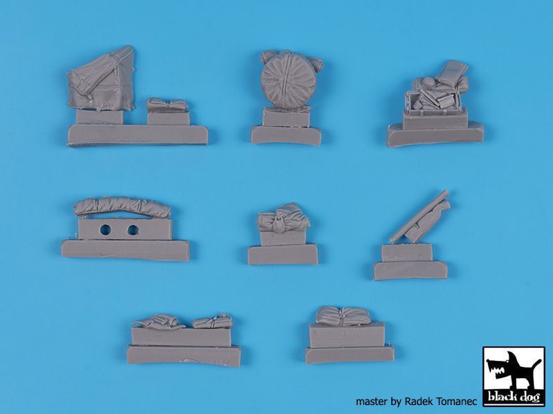 1:72 Sd.Kfz 234/1 8 Rad accessories set