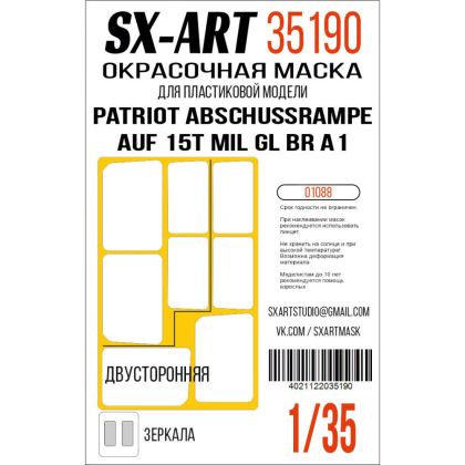 1:35 Paint mask Patriot Abschussrampe auf 15t