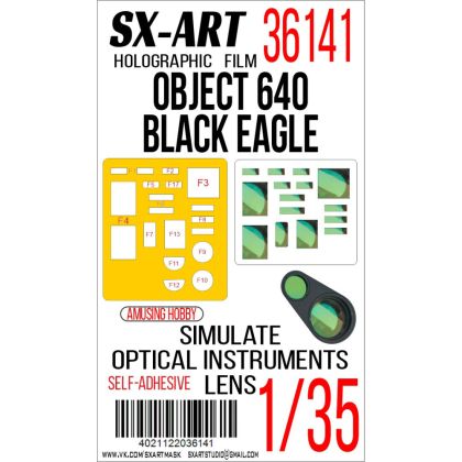 1:35 Holographic film Object 640 Black Eagle (AMU)