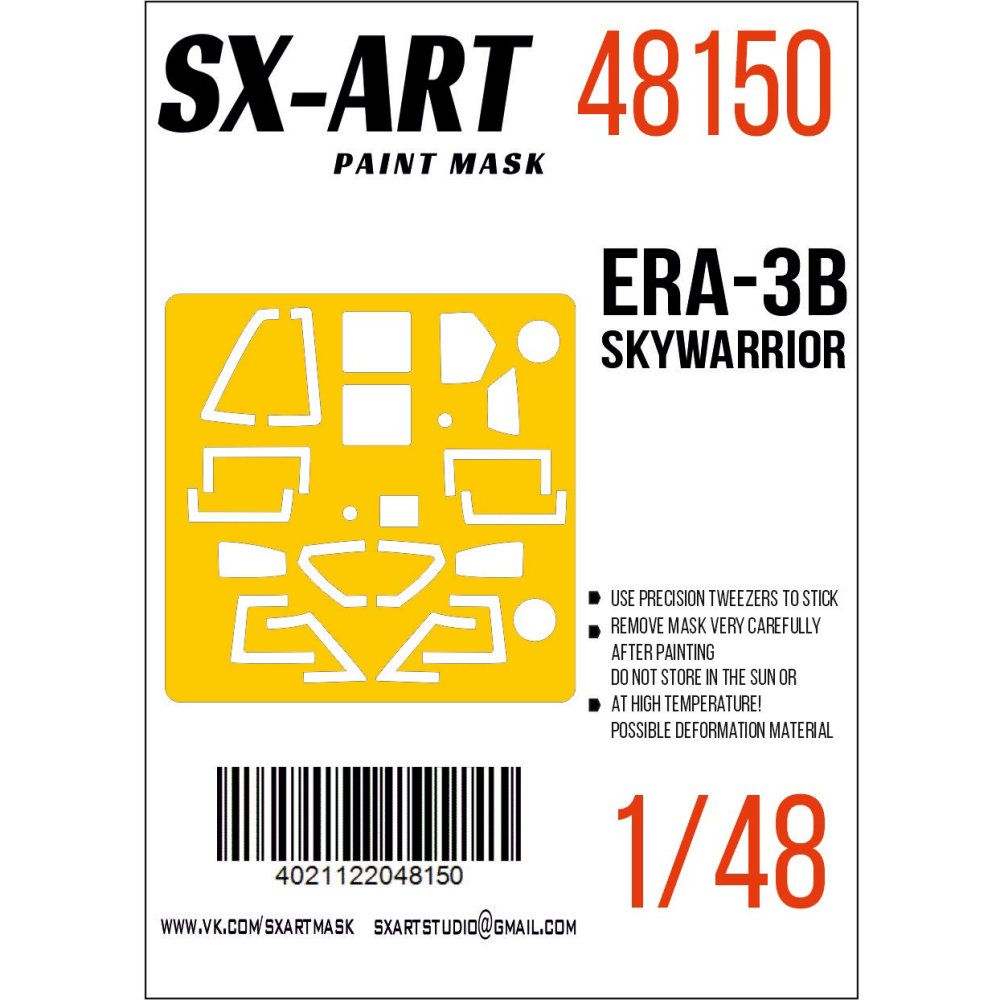1:48 Paint mask ERA-3B Skywarrior (TRUMP)