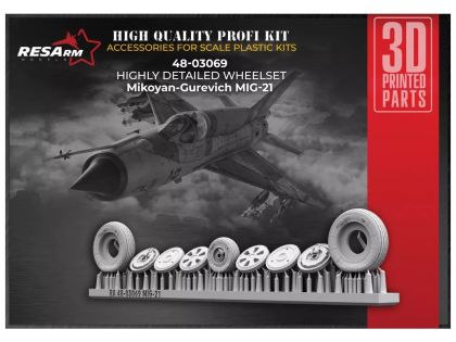 1:48 MiG-21 wheels set