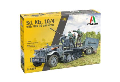 1:35 SD.KFZ.10/4 with FLAK 30 and crew