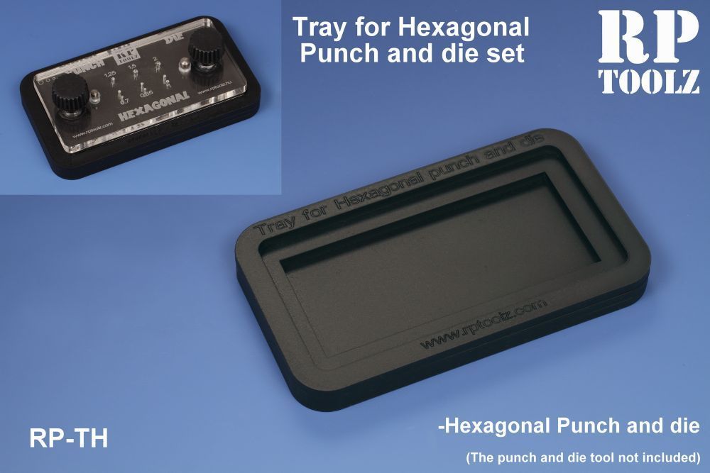 Tray for Hexagonal punch and die set