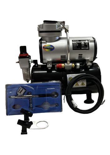 Kompresor AS-186K + stříkací pistole Fengda