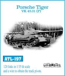 1:35 Porsche Tiger VK 45.01 (P) Tracks