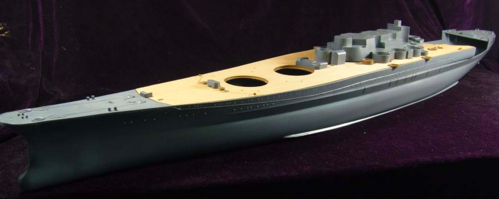 1:200 IJN Yamato Wooden Deck for Nichimo kit