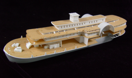 1:275 Robert E. Lee Steamboat Wooden Deck for Revell kit #85-0328