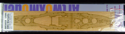 1:600 HMS Warspite Wooden Deck for Airfix kit #A04205