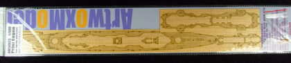 1:600 Prinz Eugen Wooden Deck for Airfix kit #A05203