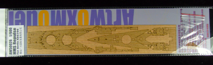1:600 HMS Repulse Wooden Deck for Airfix kit #A06206
