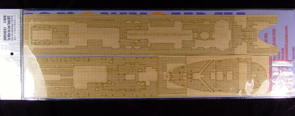 1:400 The White Star Liner Titanic (MCP) Wooden Deck for Academy kit #14215