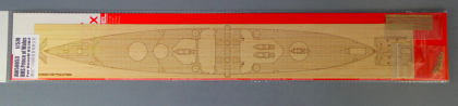 1:570 HMS Prince of Wales Wooden Deck Set with Photoetch for Revell #05102 kit