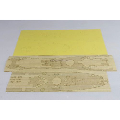 1:350 USS Missouri Wooden Deck, Masking Deck and Planking Masking PE (for VeryFire 350909 kit)
