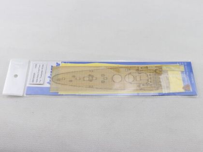 1:350 Italian Heavy Cruiser Fiume Wooden Deck, Masking Sheet, Planking Masking PE (For Trumpeter 05348)