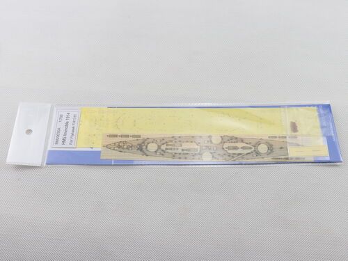 1:700 HMS Invincible 1914 Wooden Deck, Masking Sheet, Planking Masking PE (For Flyhawk 1311)