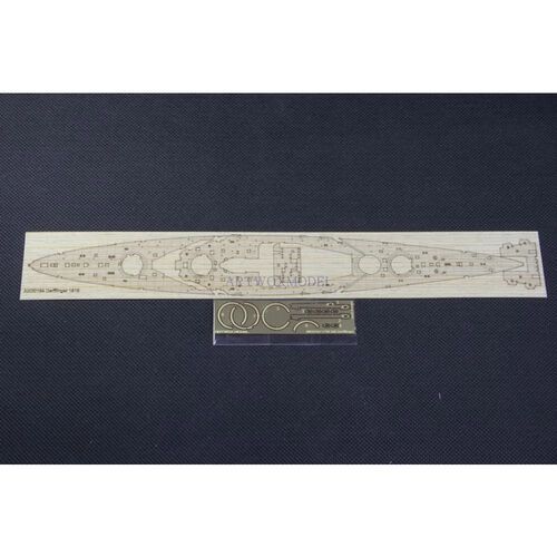 1:700 SMS Derfflinger (1916) Wooden Deck with PE (for Snowman SP7034 kit)