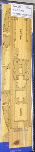 1:550 RMS Titanic Wooden Deck (for Hobby Boss 81305 kit)