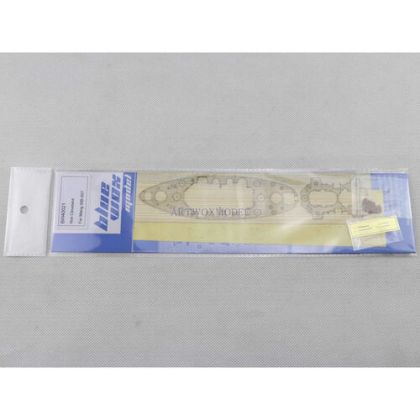 Chibimaru USS Cleveland Wooden Deck, Masking sheet, Planking Masking and PE (for Meng WB-007 kit)