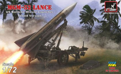 1:72 MGM-52 Lance, US Tactical Ballistic Surface-To-Surface Missile Launcher - Towed Version