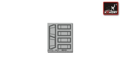 1:72 Pz.Kpfw.VI H Tiger periscope openings (early)
