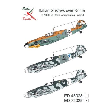 1:72 Italian Gustavs over Rome #4 - Bf-109 G in Regia Aeronautica (Part 4)