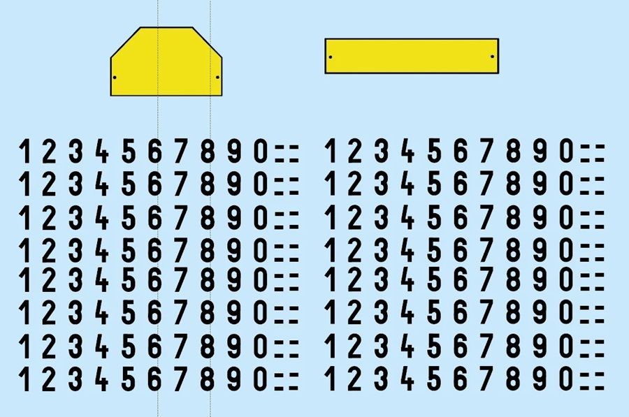 1:35 Vojenské poznávacie značky ČSĽA