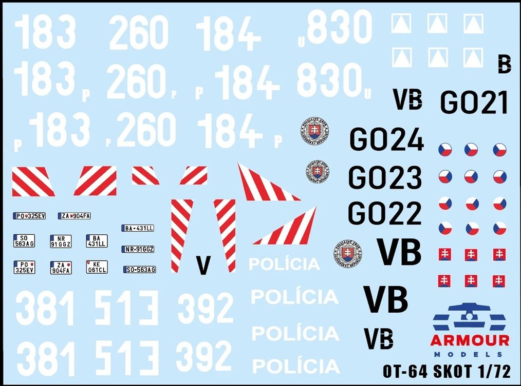 1:72 OT-64 Doplnkový set