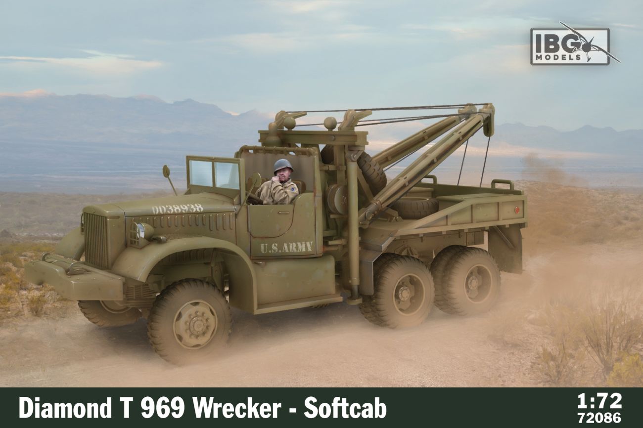 1:72 Diamond T 969 Wrecker - Softcab
