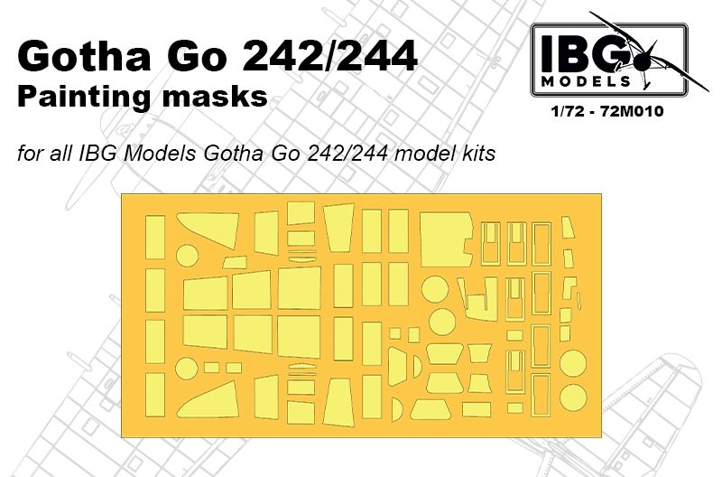1:72 Gotha Go-242A-1/Go-244 Painting Masks