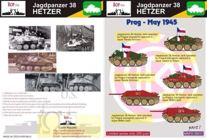 1:35 Jagdpanzer 38 HETZER - Prag May 1945