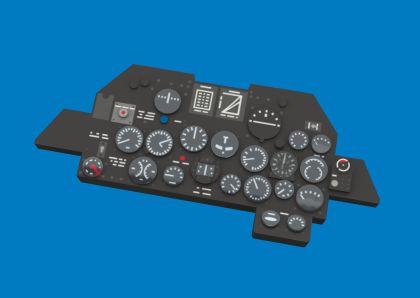 1:72 P-47D Thunderbolt Bubbletop LooK