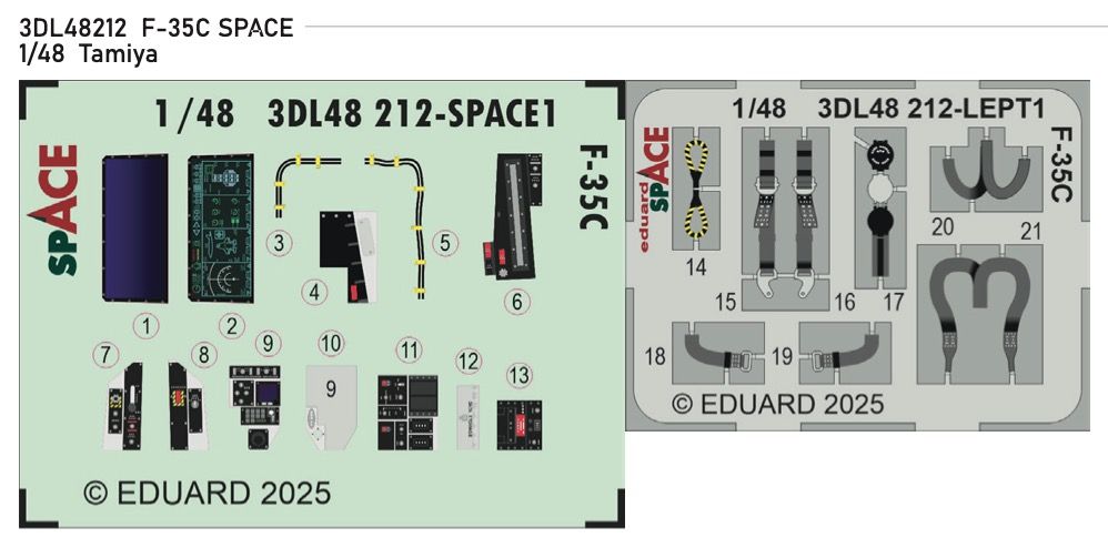 1:48 F-35C Lightning SPACE