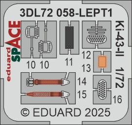 1:72 Nakajima Ki-43-II Hayabusa SPACE