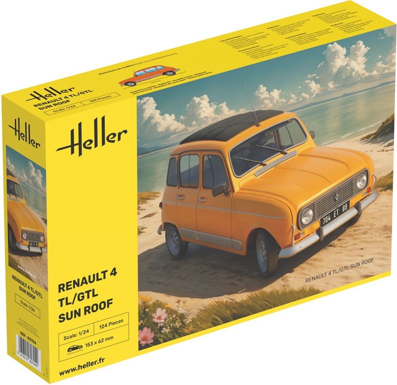 1:24 Renault 4 TL/GTL Sun Roof