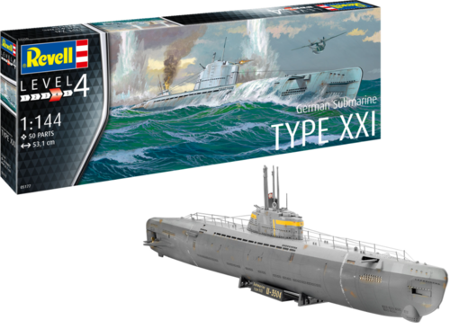 1:144 German Submarine Type XXI