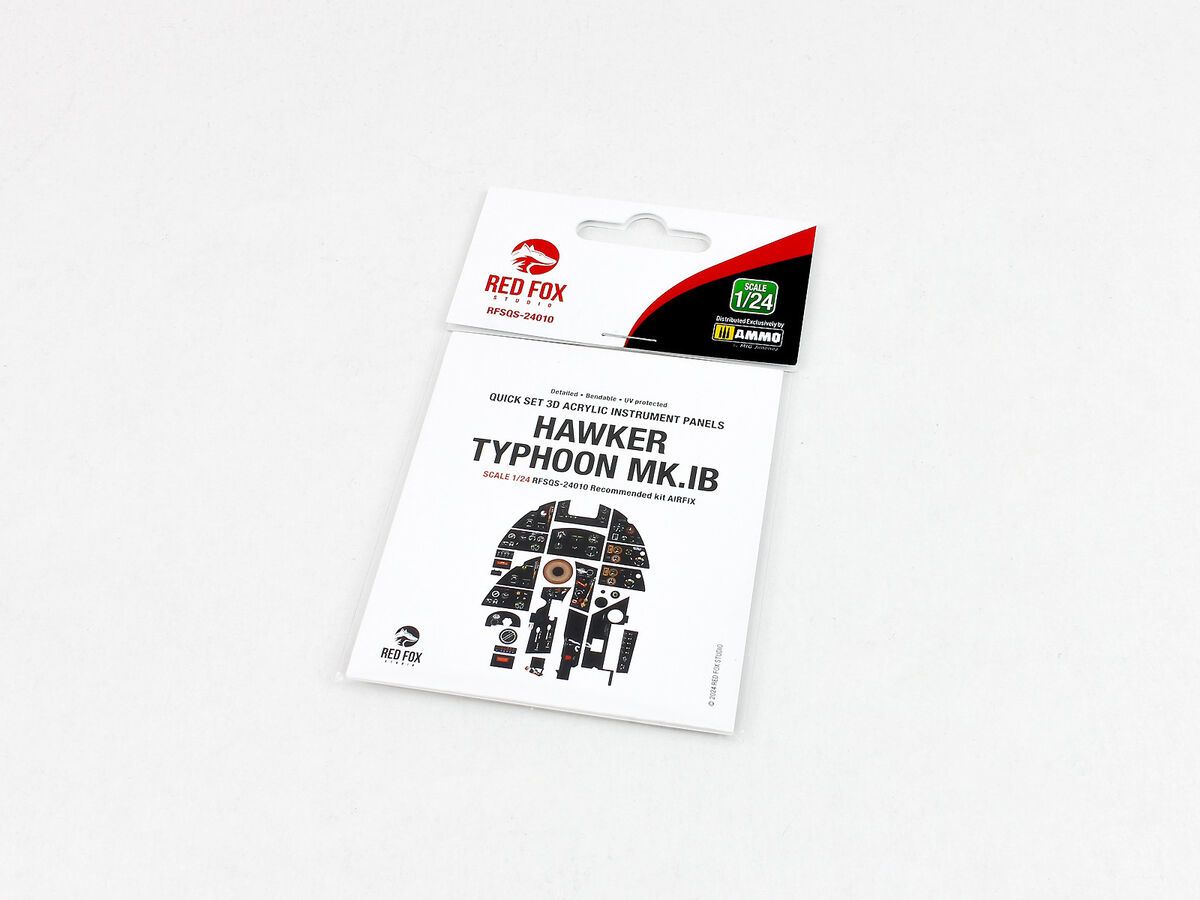 1:24 Hawker Typhoon Mk.Ib - Instrument Panels (for Airfix kits)