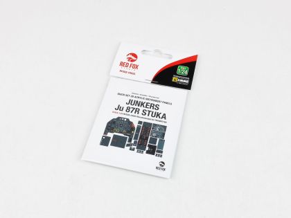 1:24 Junkers Ju-87 R Stuka - Instrument Panels (for Trumpeter kits)