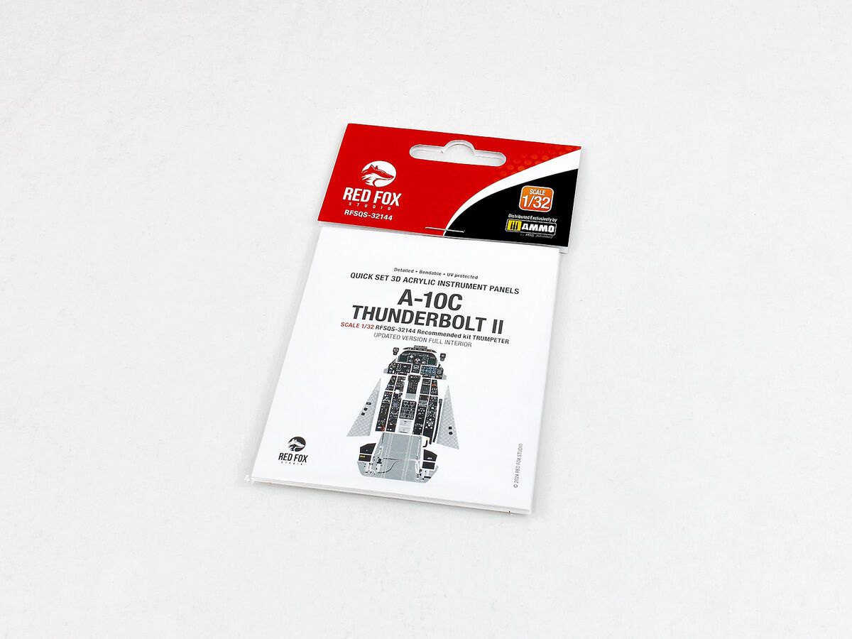 1:32 Fairchild A-10 C Thunderbolt II - Updated Version Full Interior (for Trumpeter kits)