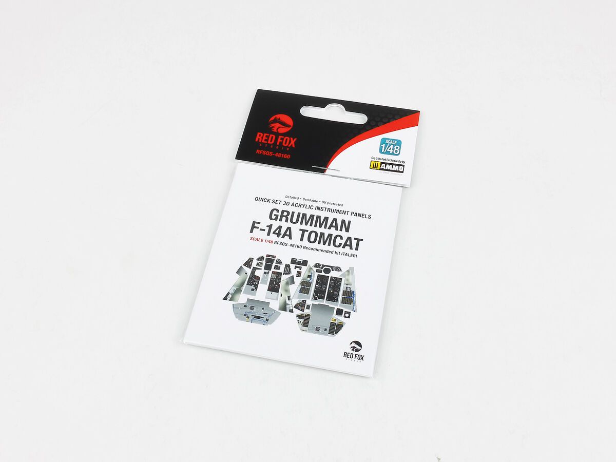 1:48 Grumman F-14 A Tomcat - Instrument Panels (for Italeri kit)