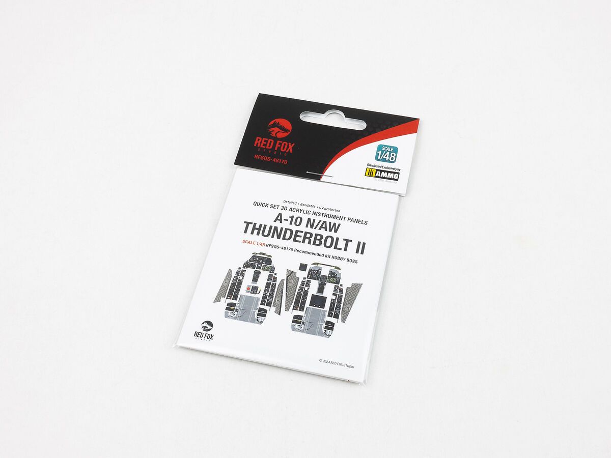 1:48 Fairchild A-10 A N/AW Thundernolt II - Instrument Panels (for Hobby Boss kit)