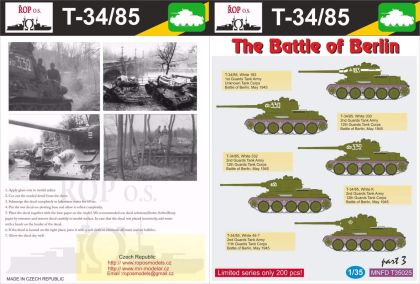1:35 T-34/85 - The Battle of Berlin