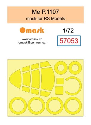 1:72 Me P.1107 mask (for RS Models)