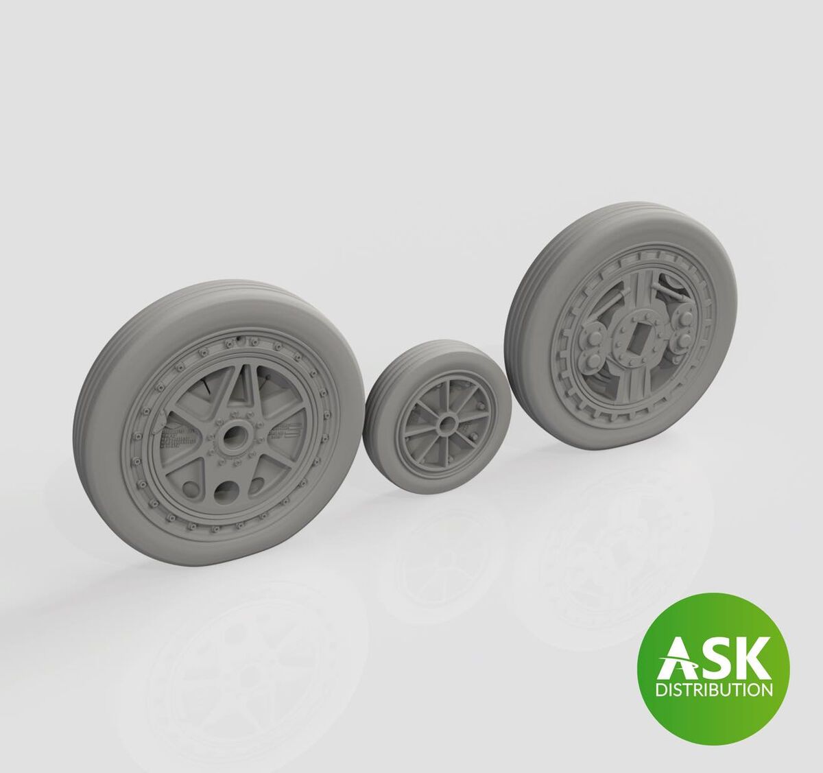 1:72 F-84F Wheels for Special Hobby kit