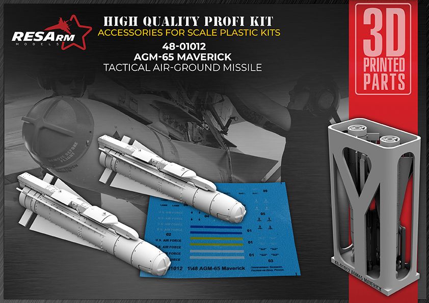 1:48 M-117 AGM-65 Maverick Aviation Missile