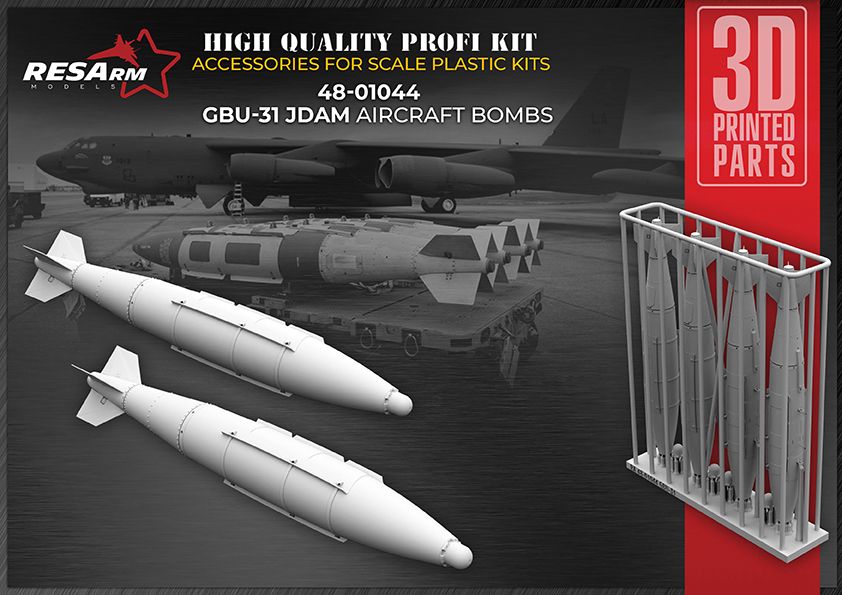 1:48 GBU-31 JDAM American guided aerial bomb